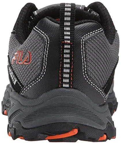 Fila At Tractile Running Shoe Pewterblackvibrant Orange 11.5 M US