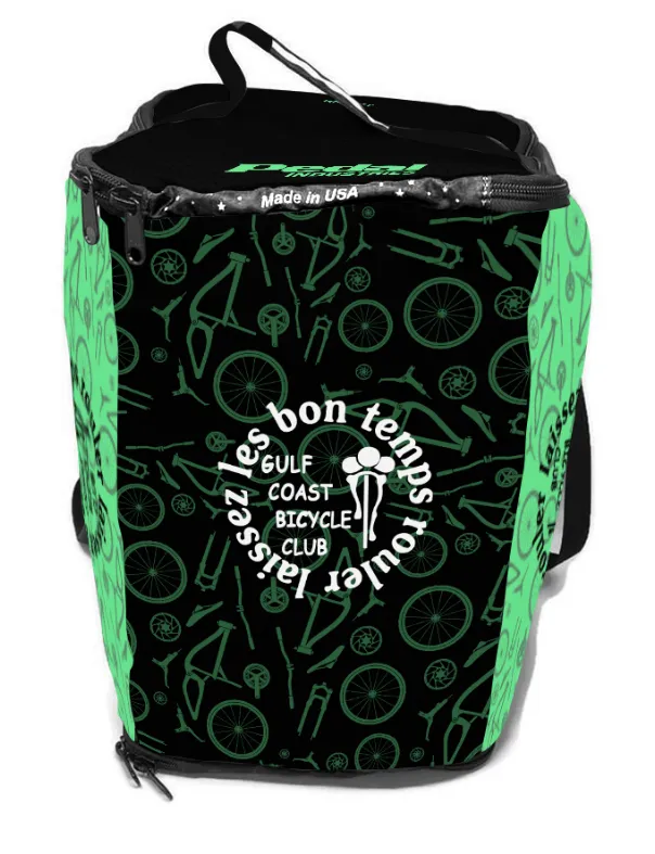 Gulf Coast Bicycle Club 2023 CYCLING RACEDAY BAG™ GREEN