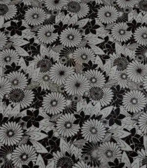 Hair-On Garden Floral Print Cowhide