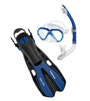 HEAD SWIMMING Marlin Mask, Snorkel, & Fin Set