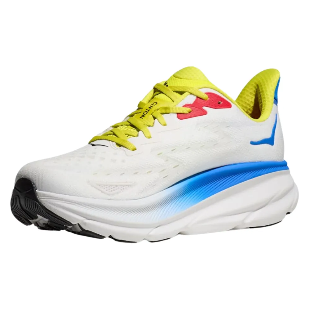 Hoka Clifton 9 Blanc De Blanc/Virtual Blue Running Shoe (Men's)