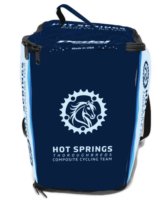 Hot Springs Thoroughbreds 2024 CYCLING RACEDAY BAG™ BLUE