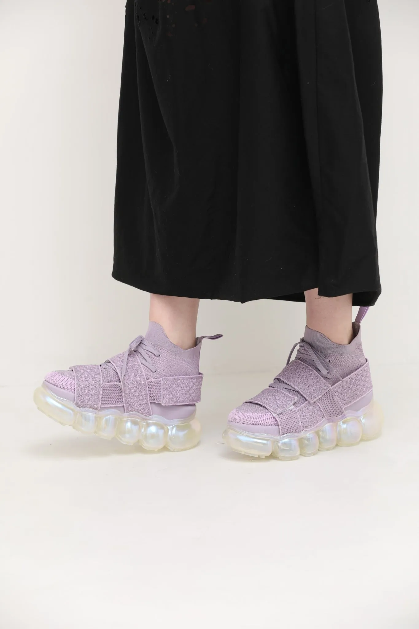 “Jewelry” High Shoes Beltcross / Aurora Lilac