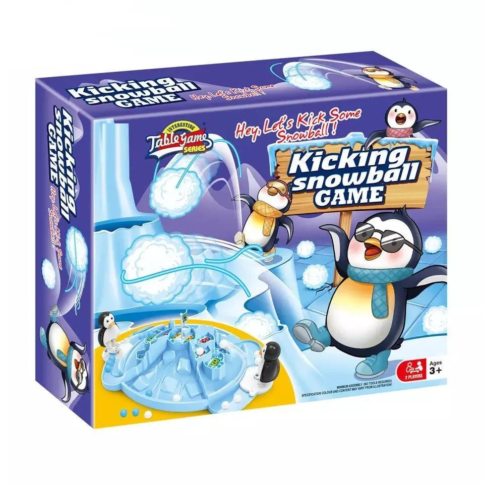 Kicking Snowball Penguin Games