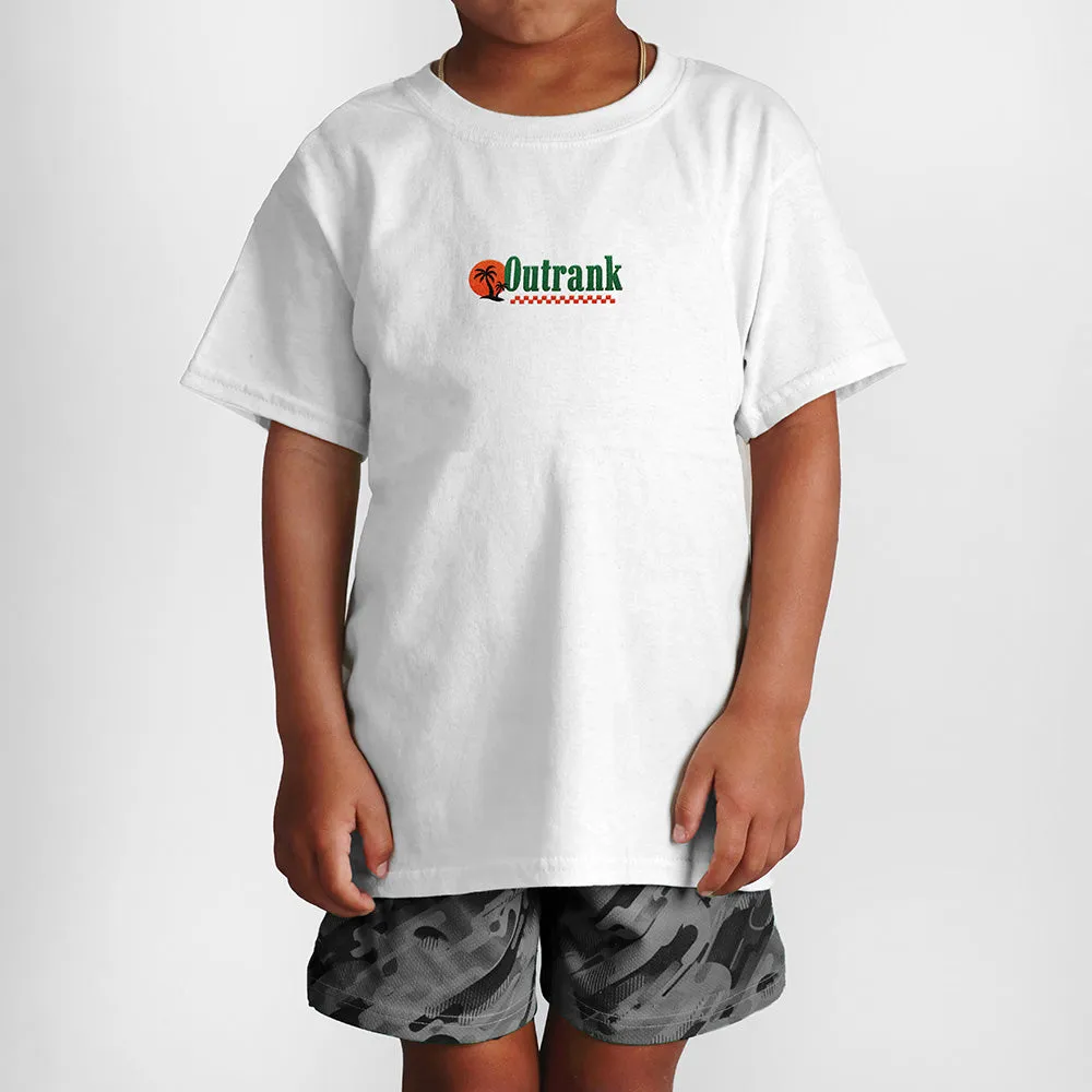 Kid's Try and Keep Up Embroidered T-Shirt