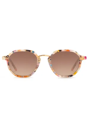 Krewe Dakota Sunglasses Gelato 24k Mirrored