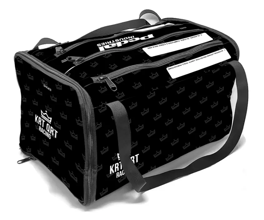 KRT QRT Racing 2024 CYCLING RACEDAY BAG™ BLACK