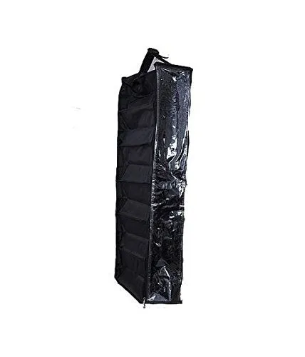 Kuber Industries Black Shoe Bag (MKUSCREX995)