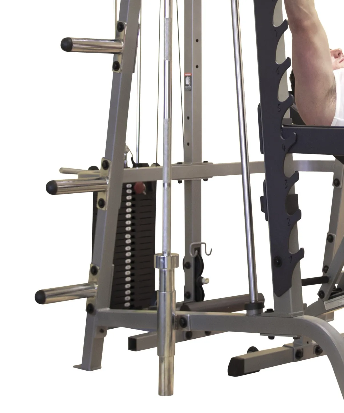 Lat Attachment for BodySolid Series 7 Smith Machine GSGS348