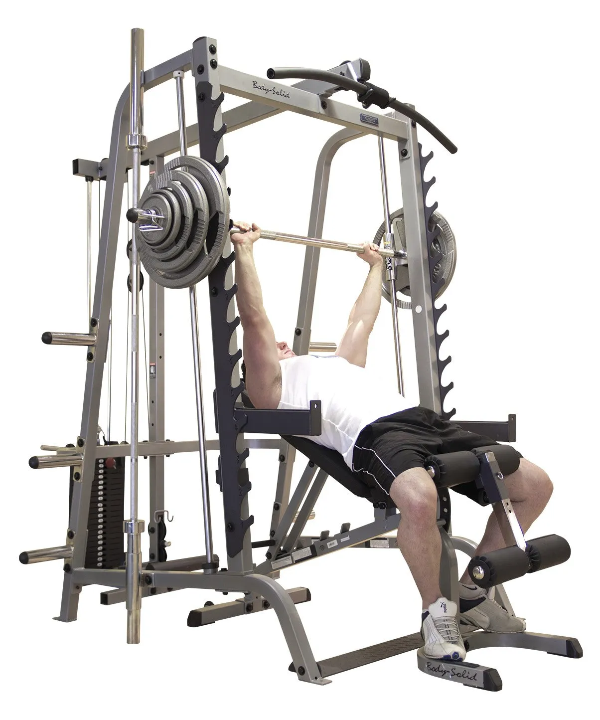 Lat Attachment for BodySolid Series 7 Smith Machine GSGS348