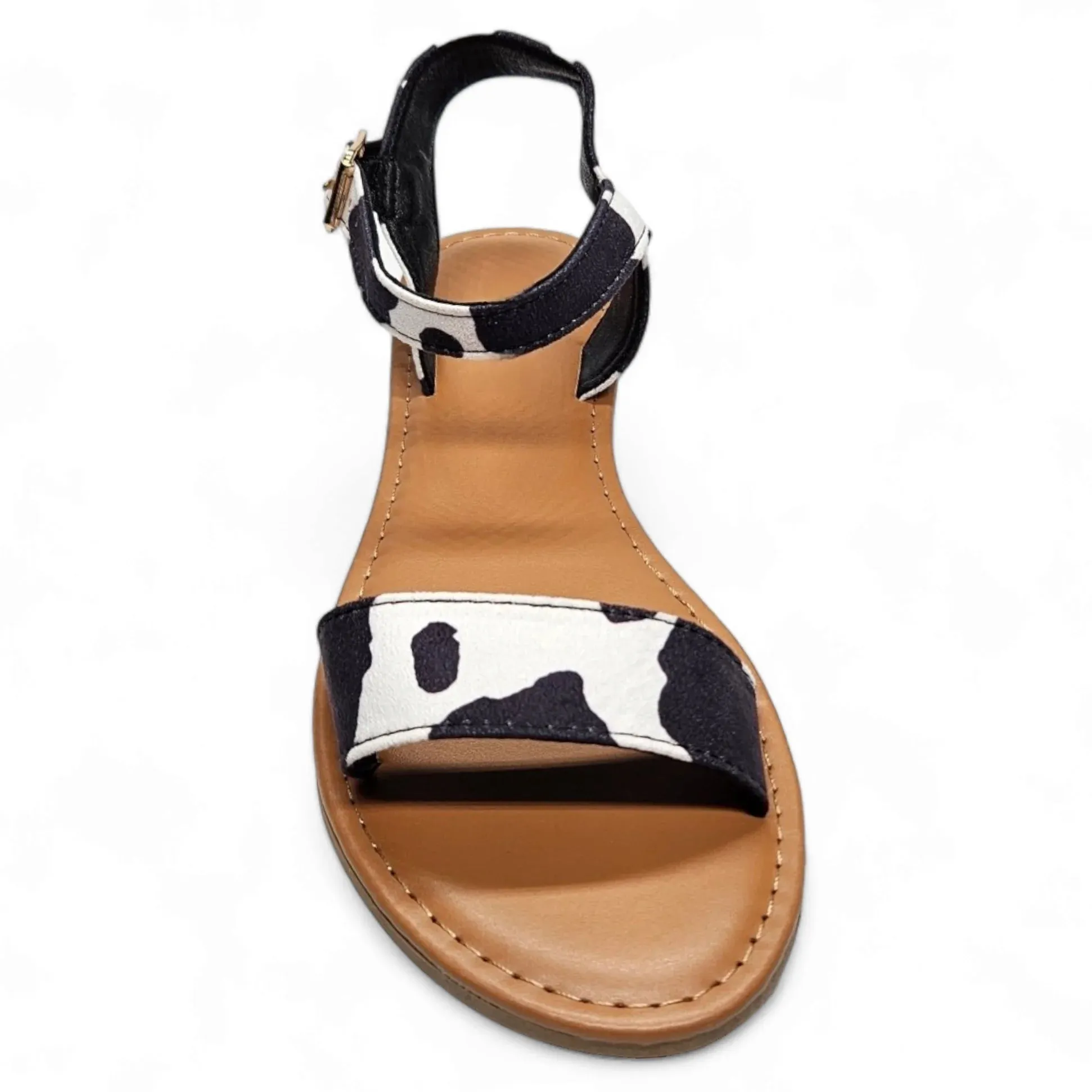 Leisure Walk Cow Print Sandal