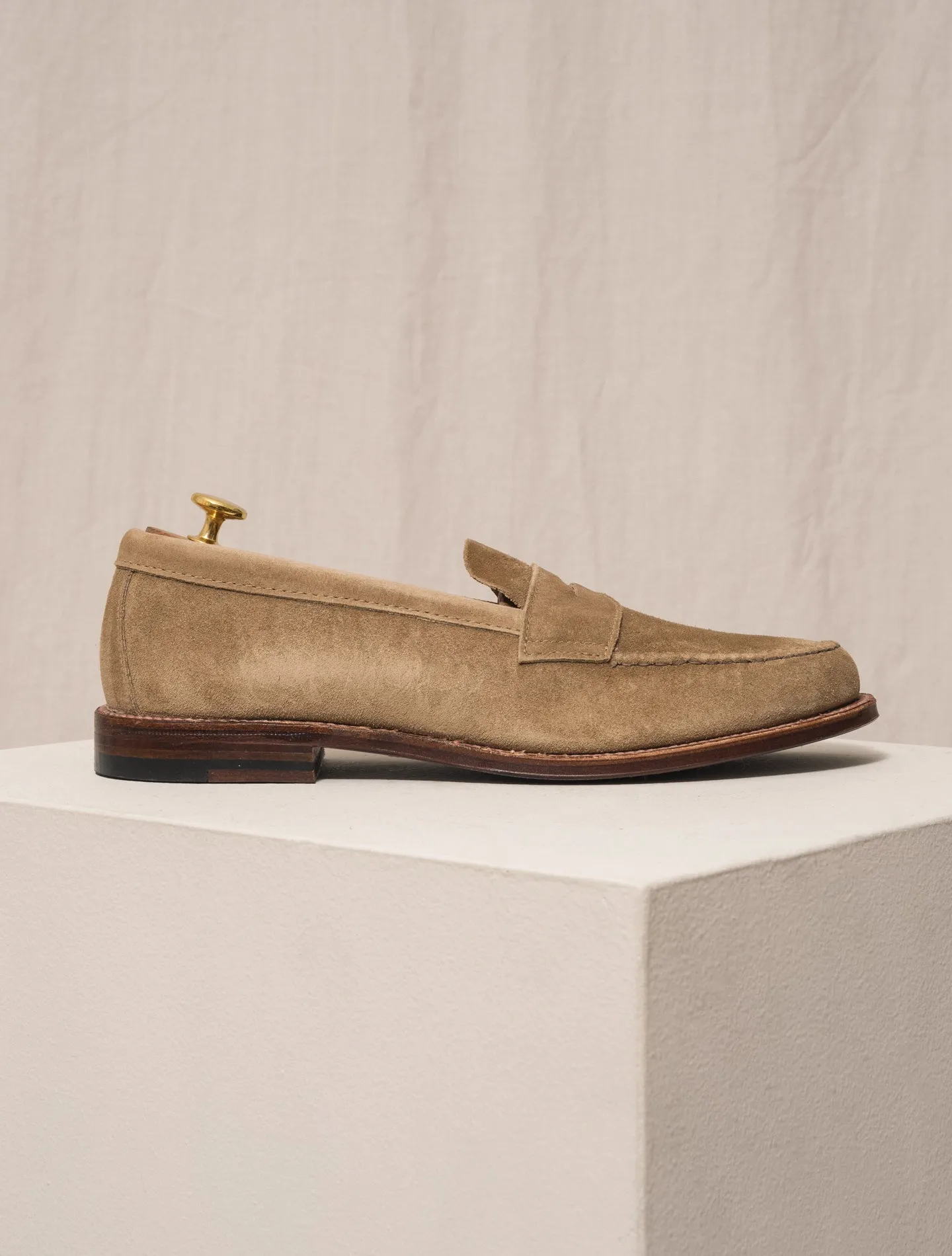 LHS Penny Loafer Tan