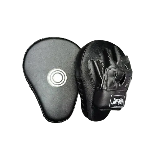 LION KING 2.0 3465 MUAY THAI BOXING MMA PUNCHING FOCUS MITTS PADS Black