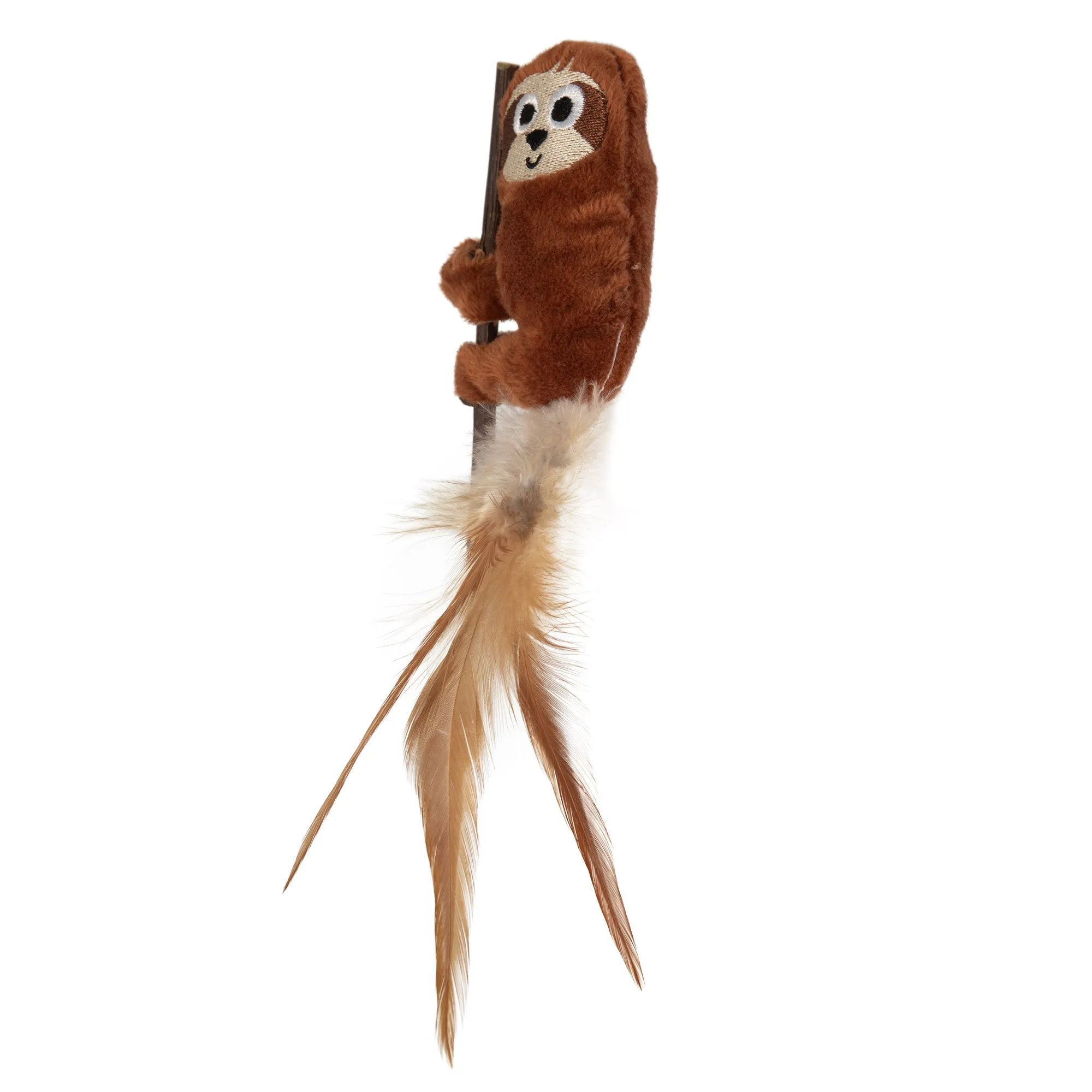 Mad Cat Sloth With Catnip & Silverine Cat Toy