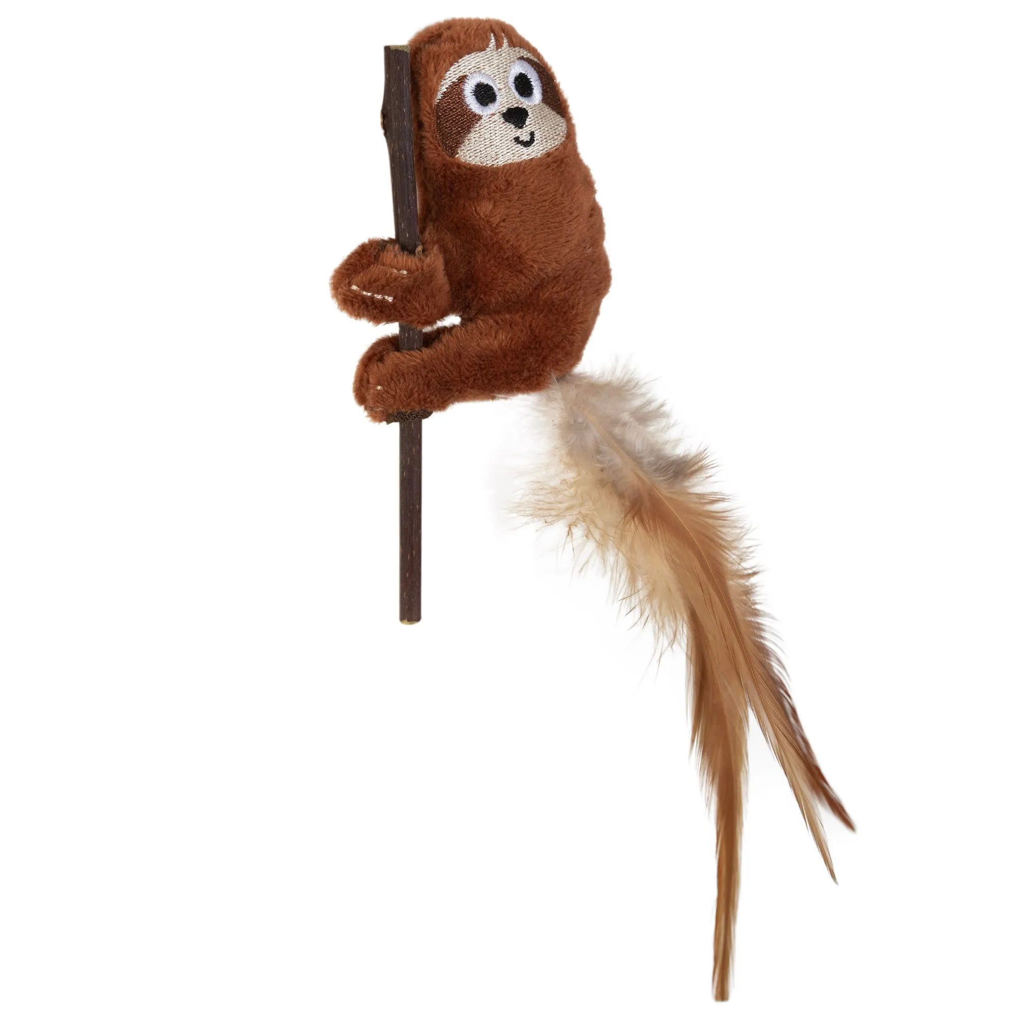 Mad Cat Sloth With Catnip & Silverine Cat Toy