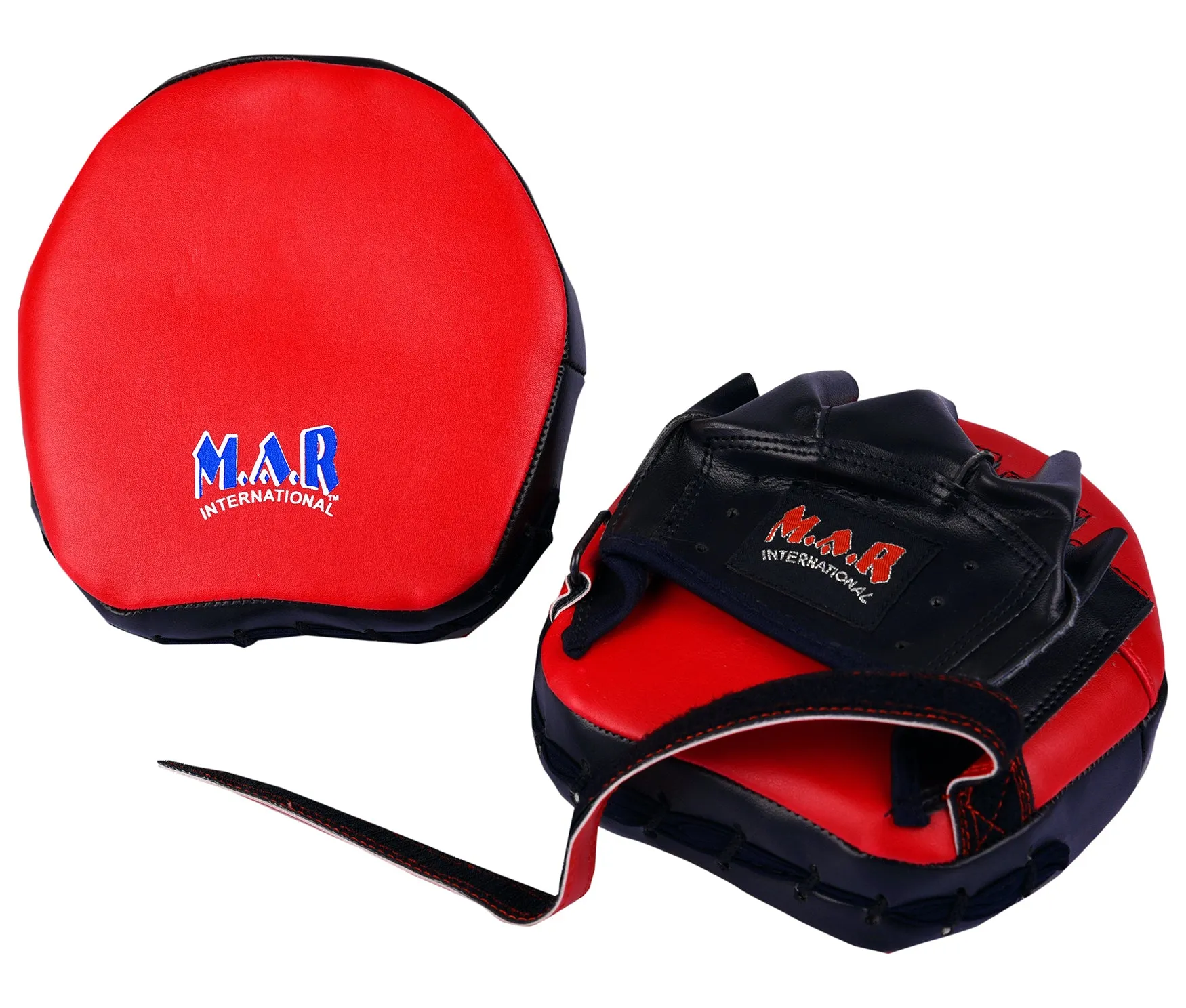 MAR-195C- Boxing Pads Focus Mitts Maya Leather