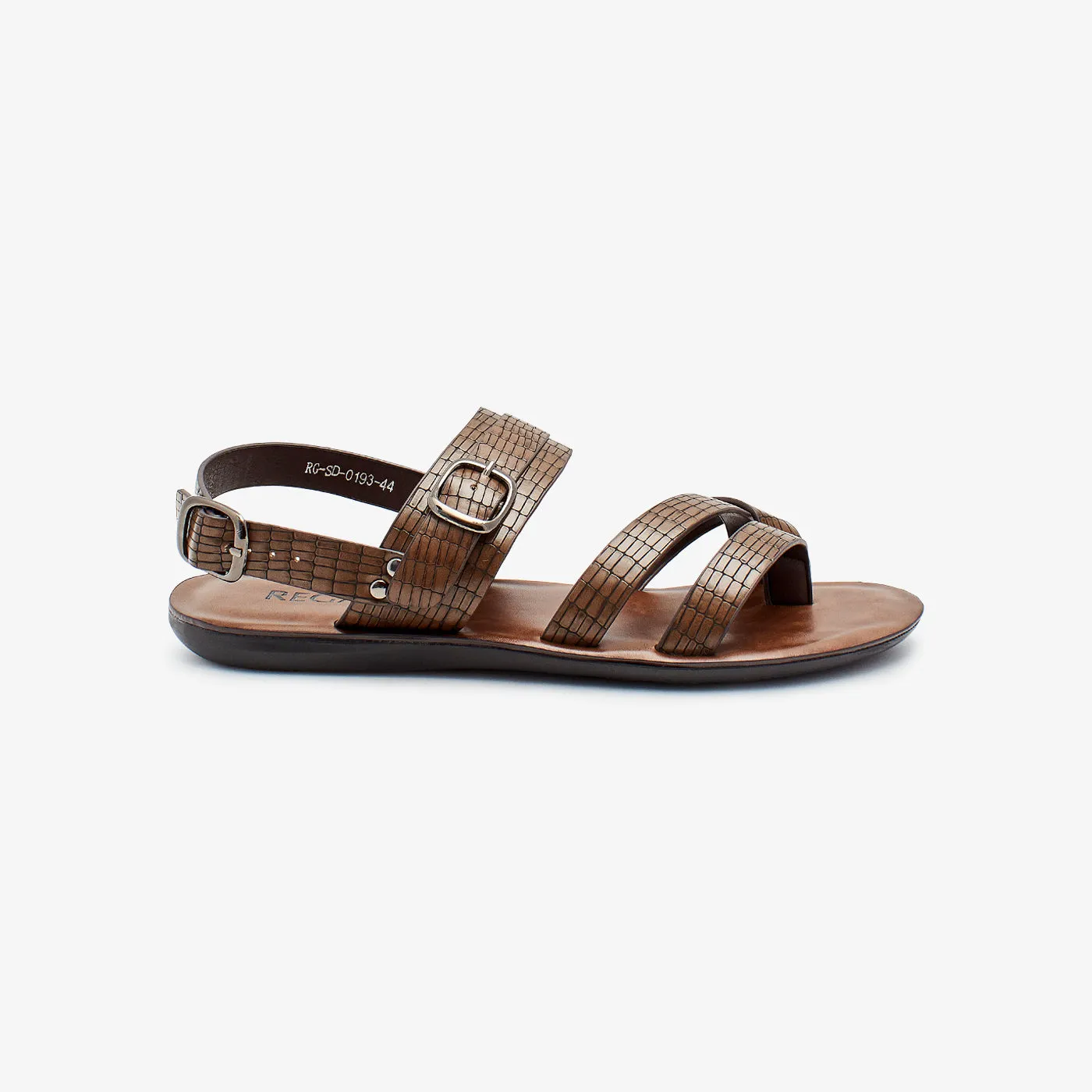 Mens Criss Cross Sandals