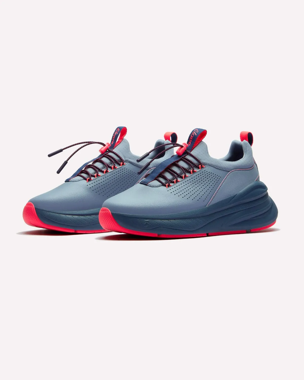 Men's Forte - Steel Blue / Electric Red