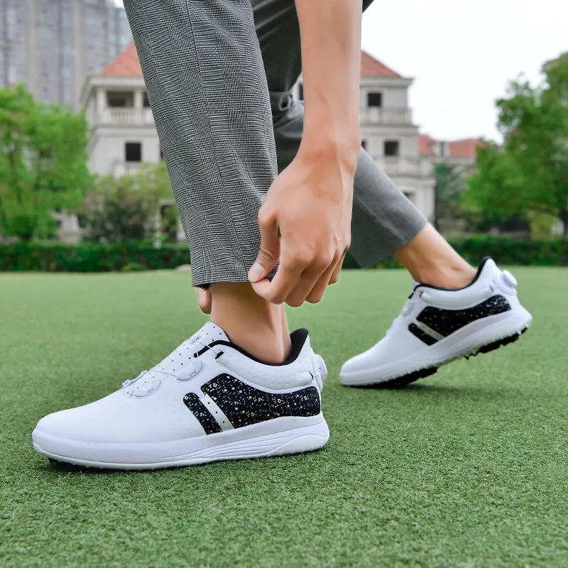 Men's Premium Golf Shoes Top Quality Anti Slip Boots | A1073