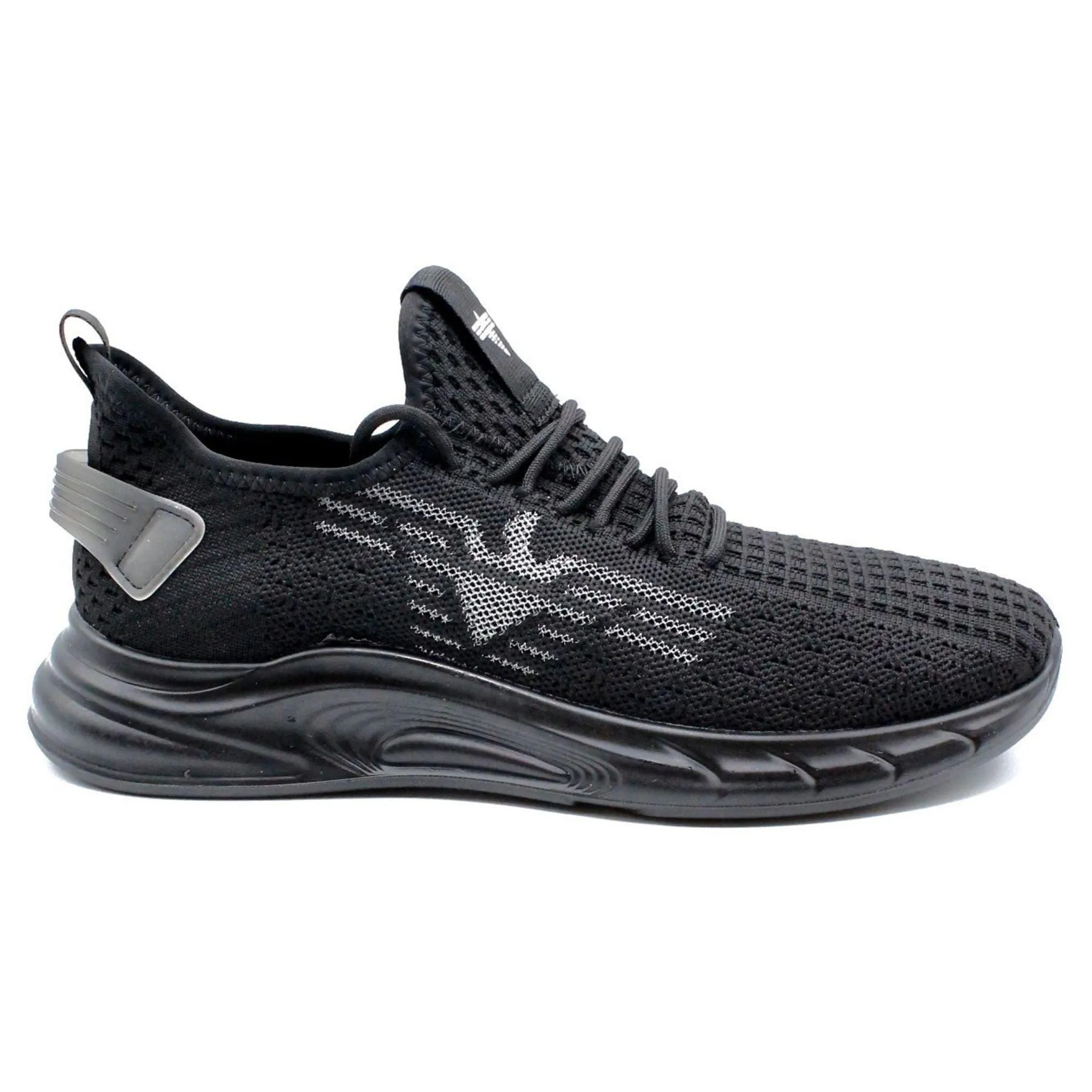 Men's Shoes Lightweight Running Trainers Breathable Gym Workout Outdoor Sport Sneakers | Black Navy Red White