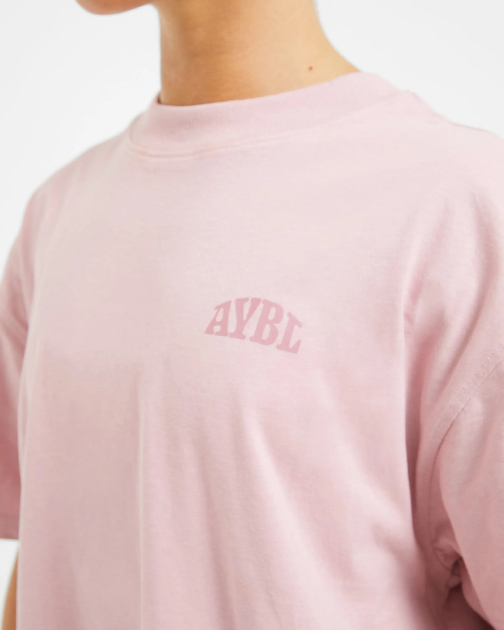 Mind Over Matter Oversized T Shirt - Pink