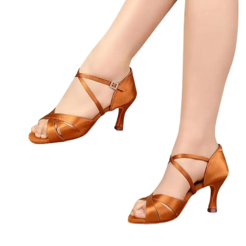 Modern Ballroom Satin Shoes