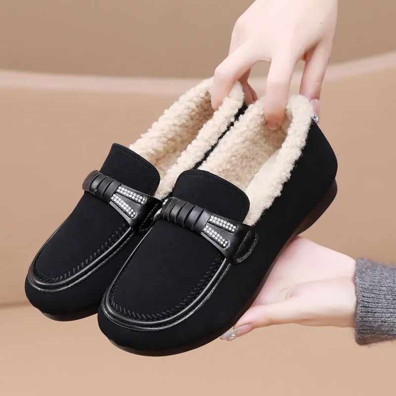 Mom Shoes Winter Thickened Leisure Warm