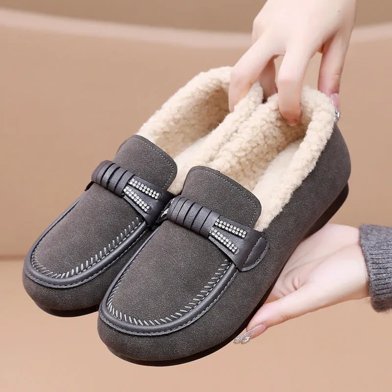 Mom Shoes Winter Thickened Leisure Warm