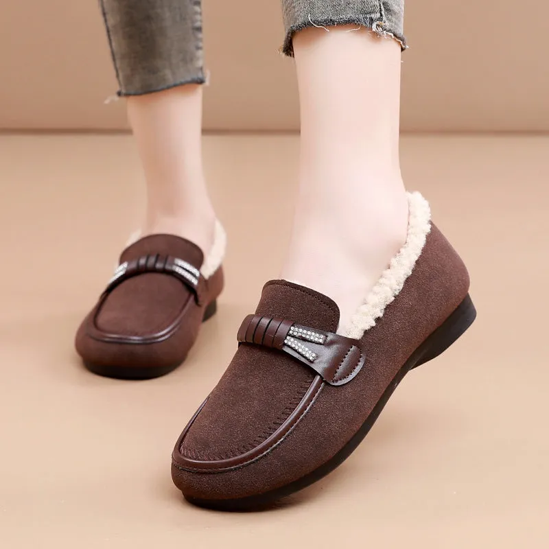 Mom Shoes Winter Thickened Leisure Warm