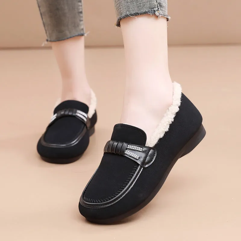 Mom Shoes Winter Thickened Leisure Warm