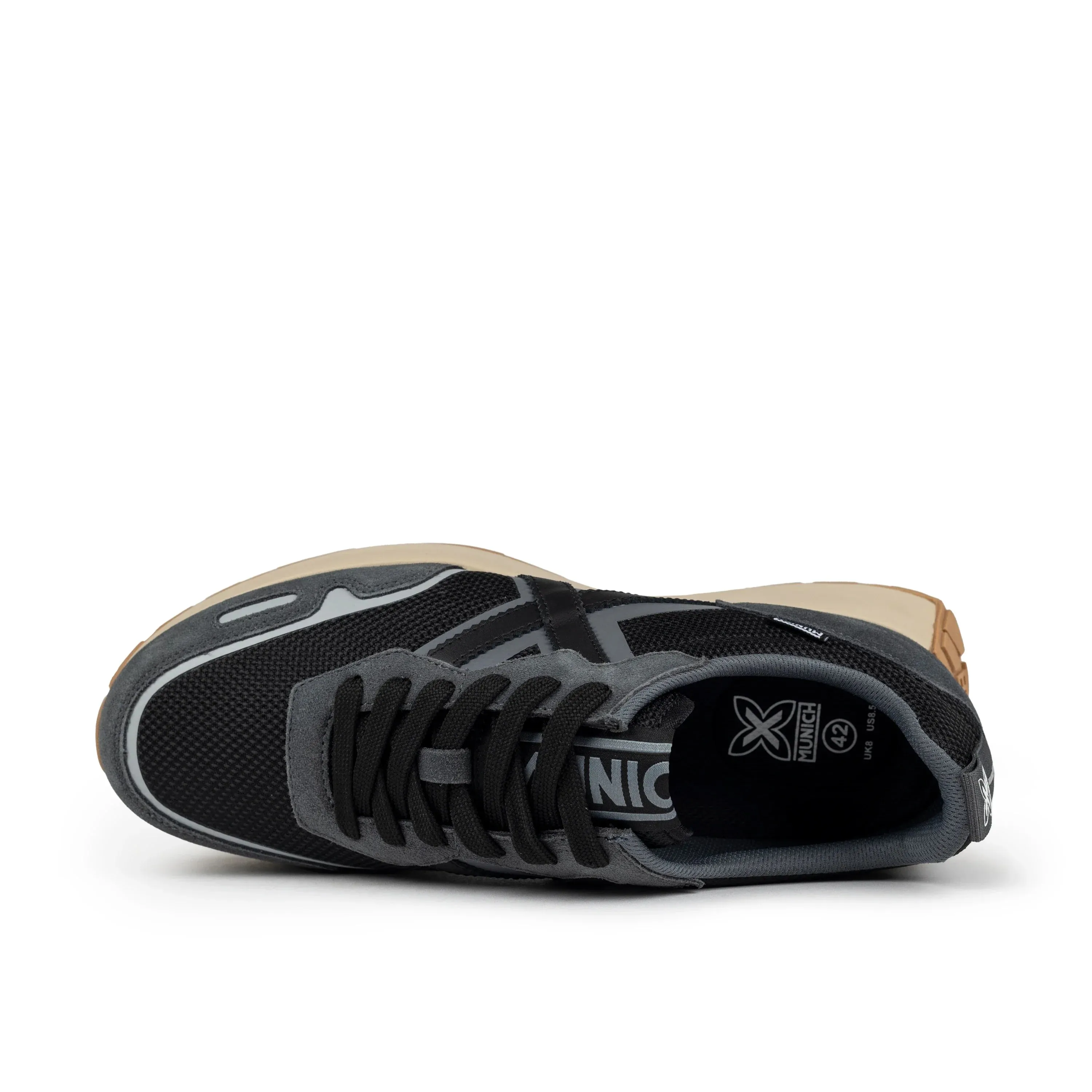 MUNICH | SNEAKERS UNISEX | XEMINE 69 | NEGRO