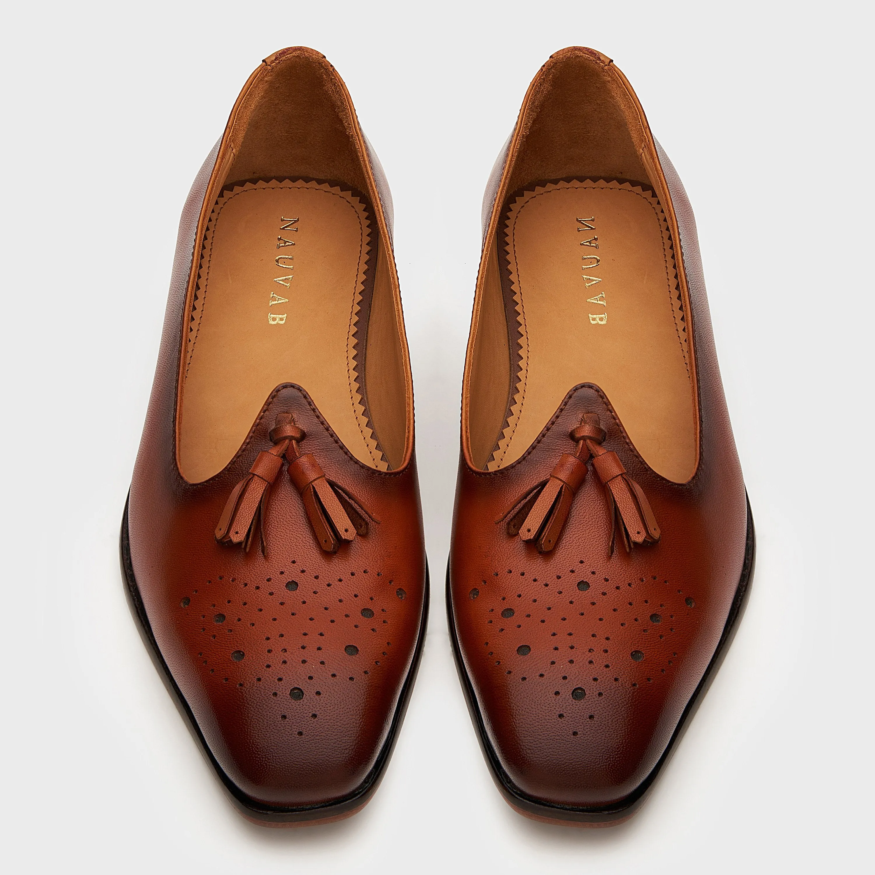 Nagra Tassel & Brogue | Cognac Leather