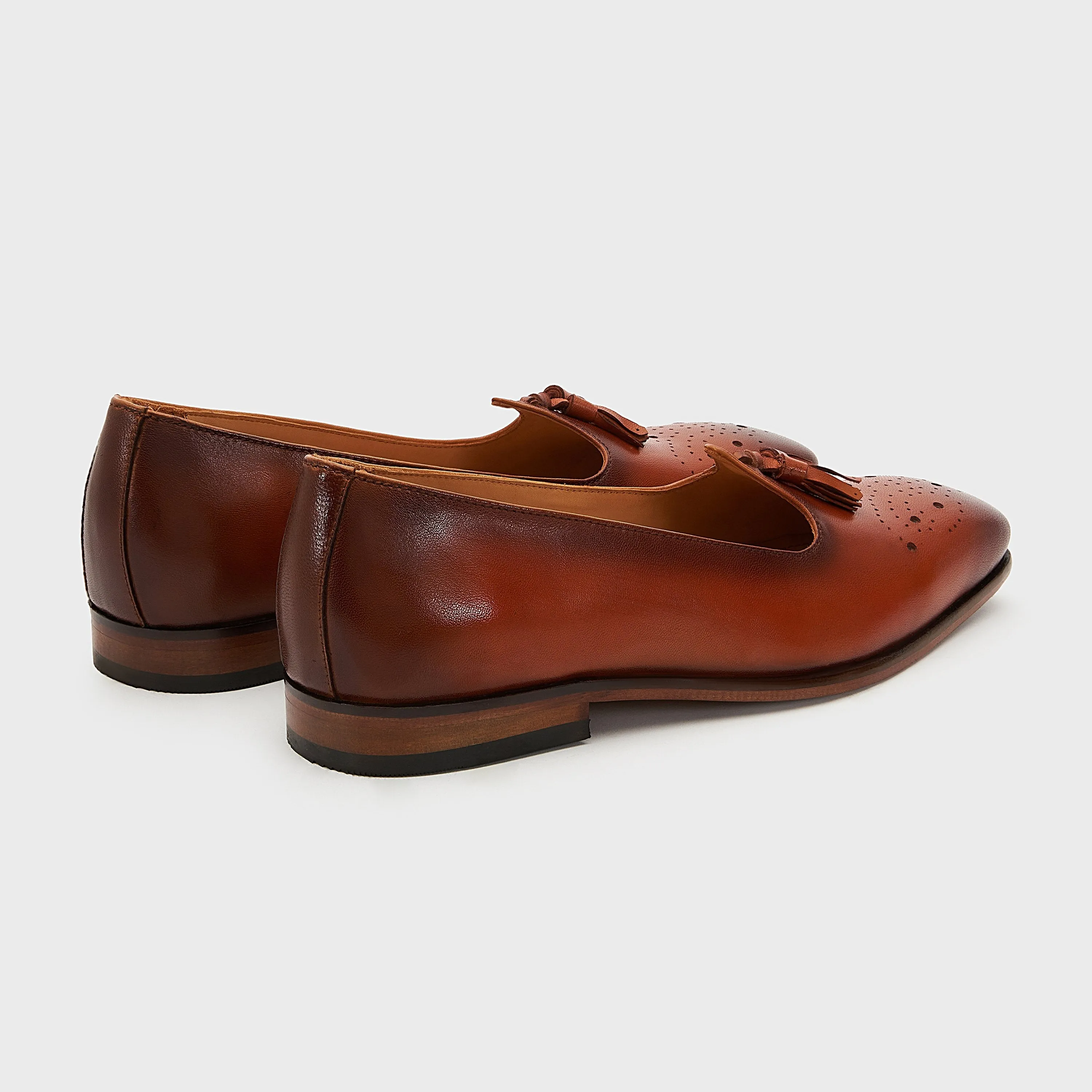 Nagra Tassel & Brogue | Cognac Leather