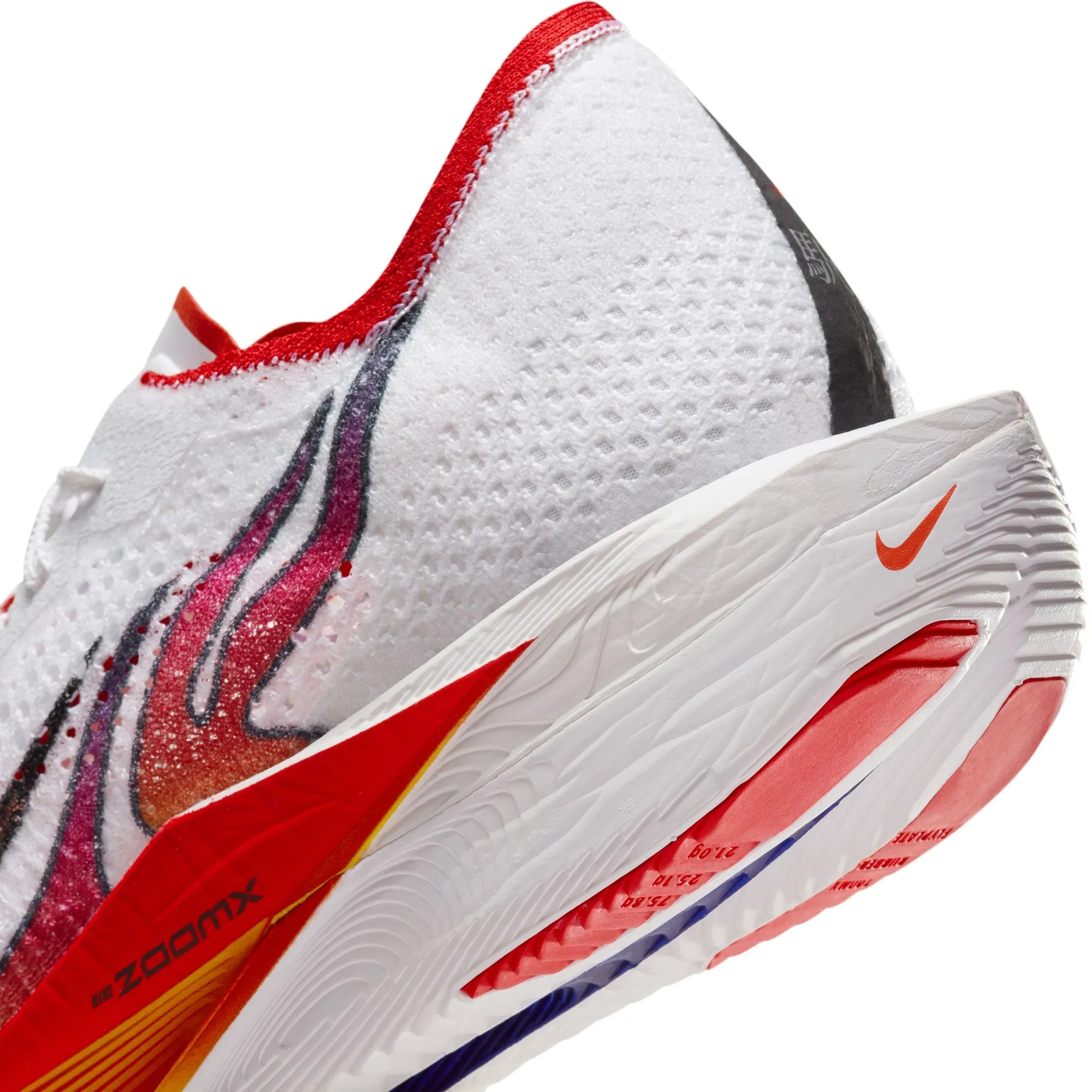 Nike Men's Vaporfly 3 Ekiden Running Shoes White / Habanero Red / Black / University Red