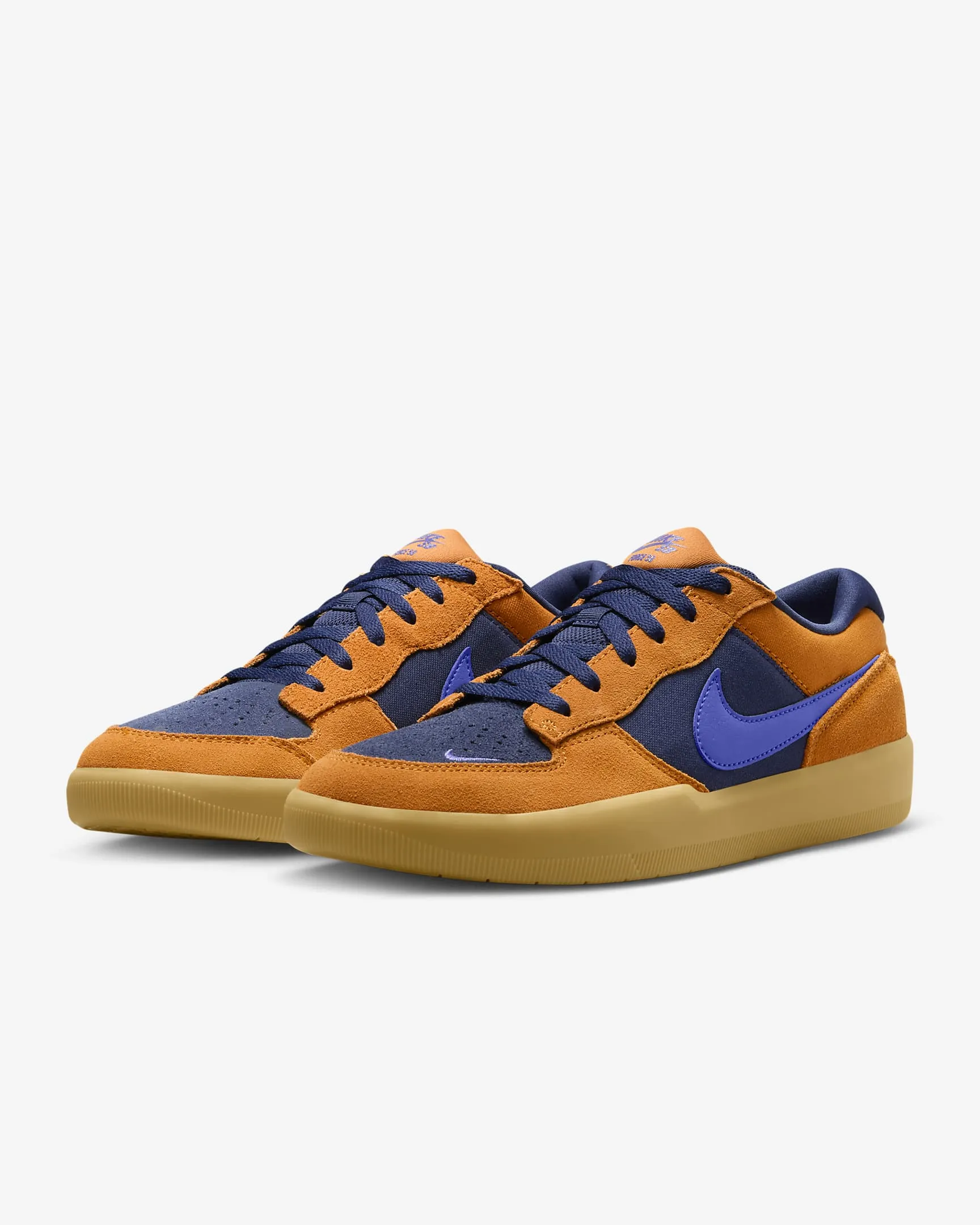 Nike SB Force 58 - Monarch/Midnight Navy/Gum Light Brown/Persian Violet