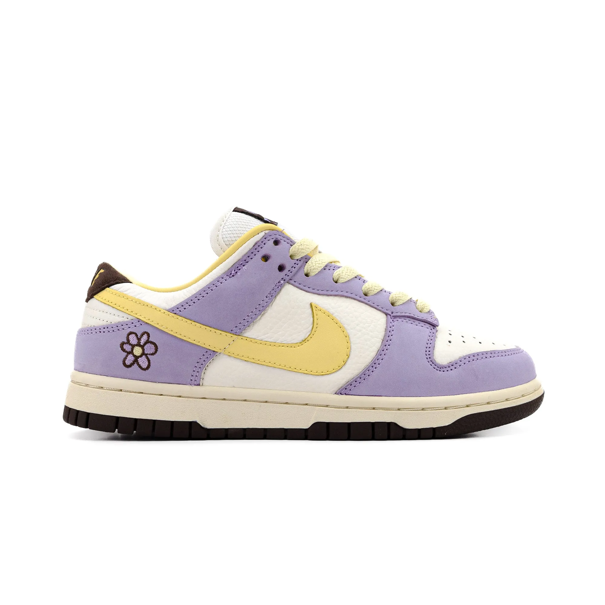 Nike Women's Dunk Low Premium Lilac Bloom/Soft Yellow/Sail FB7910-500