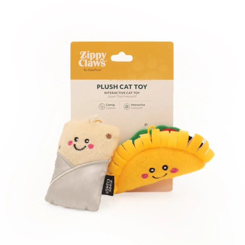 NomNomz - Taco and Burrito Cat Toy