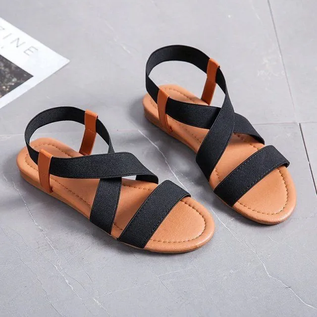 OCW Women Casual Cross Strap Sandals Design