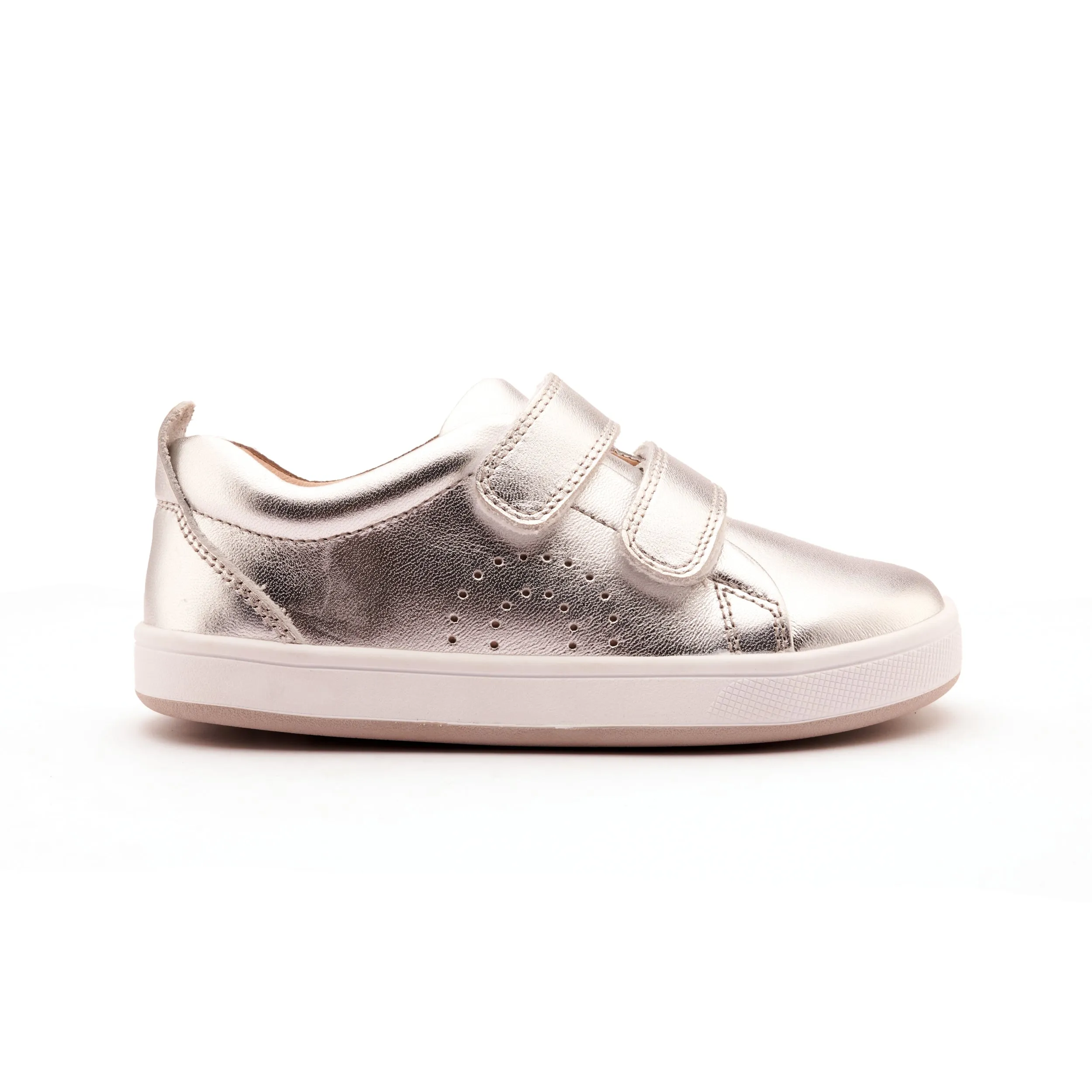 Old Soles Boy's and Girl's Big Tot Casual Shoes - Silver