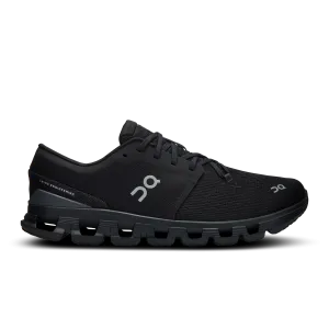 On Running Men's Cloud X 4 Shoes - Black / Eclipse