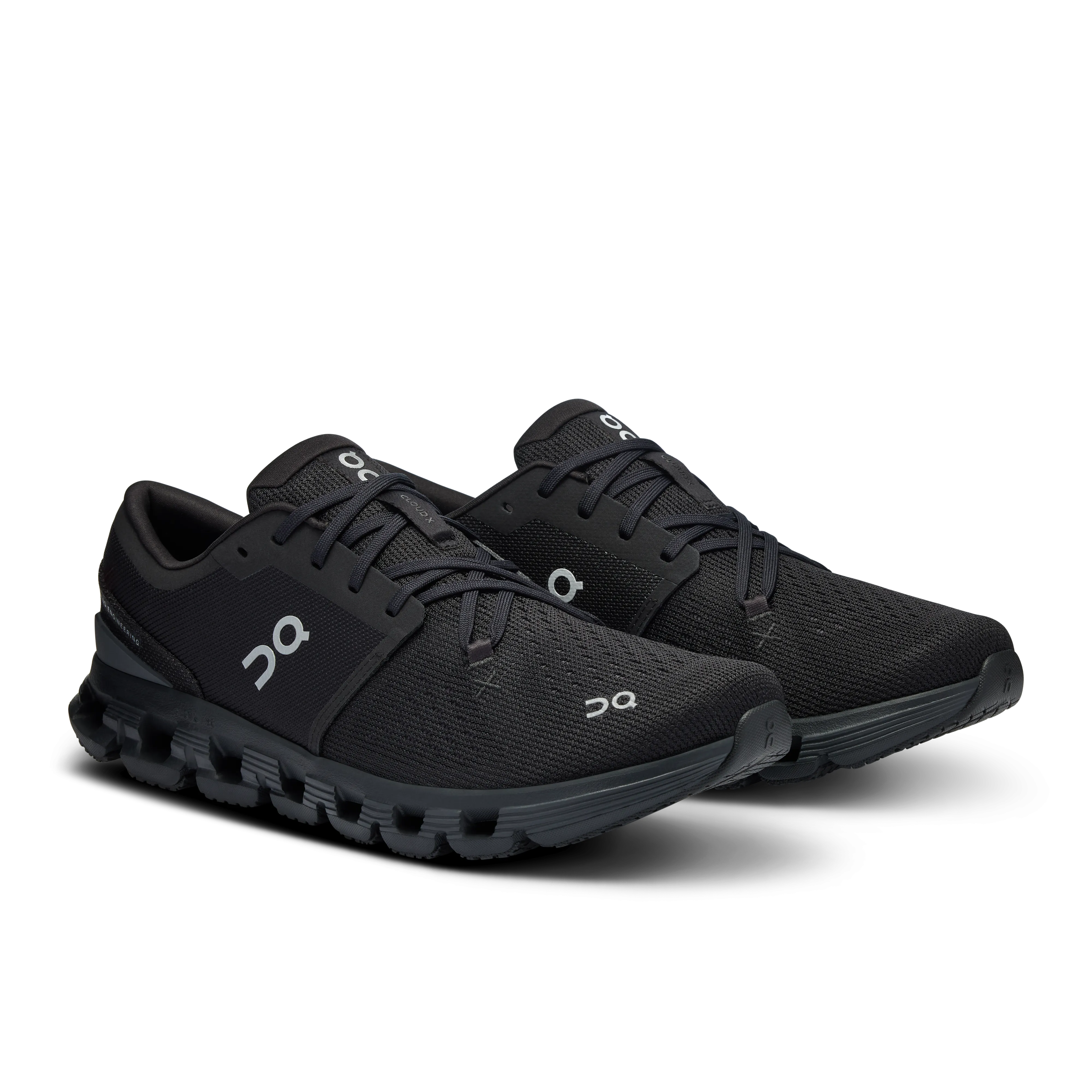 On Running Men's Cloud X 4 Shoes - Black / Eclipse