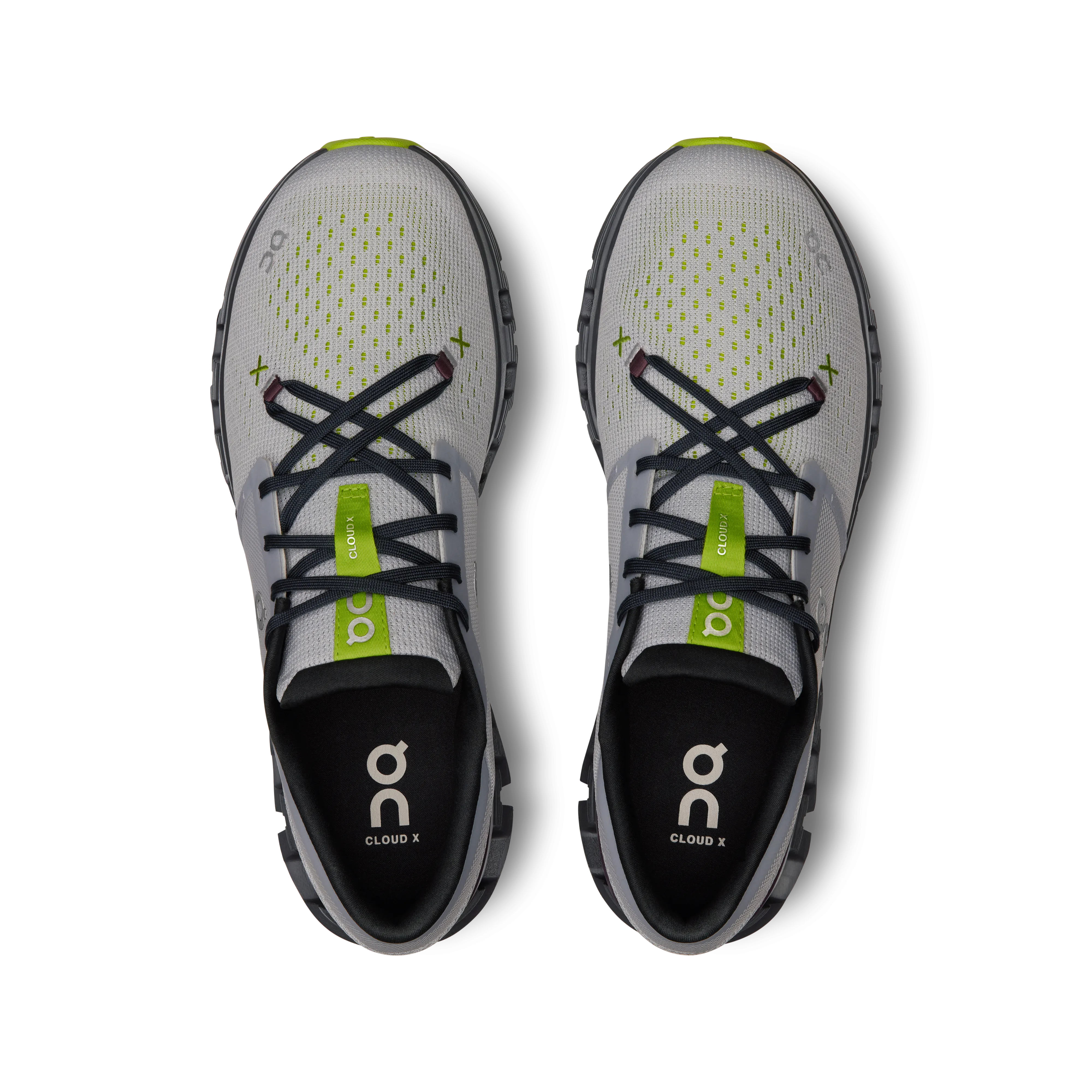 On Running Men's Cloud X 4 Shoes - Glacier / Eclipse