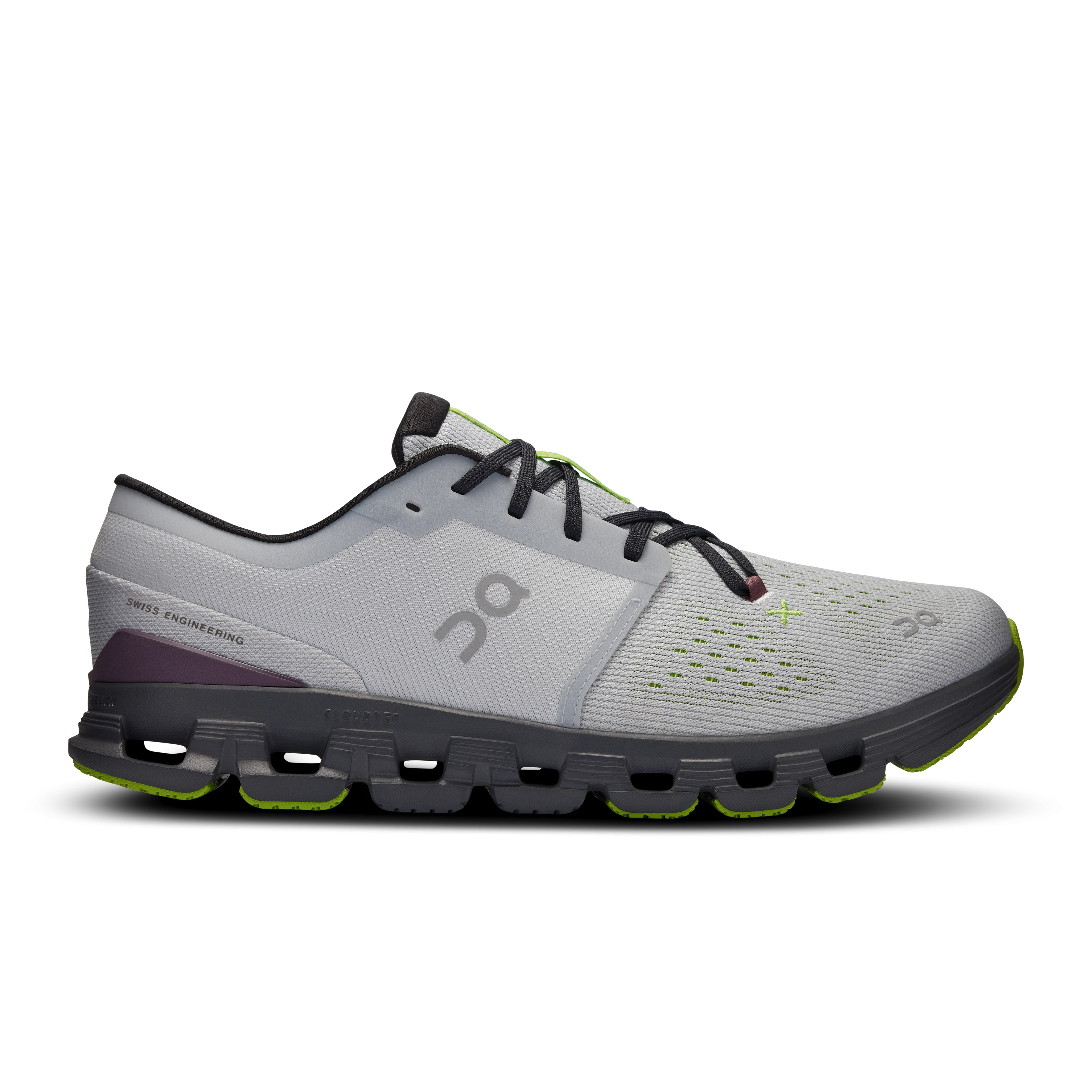 On Running Men's Cloud X 4 Shoes - Glacier / Eclipse