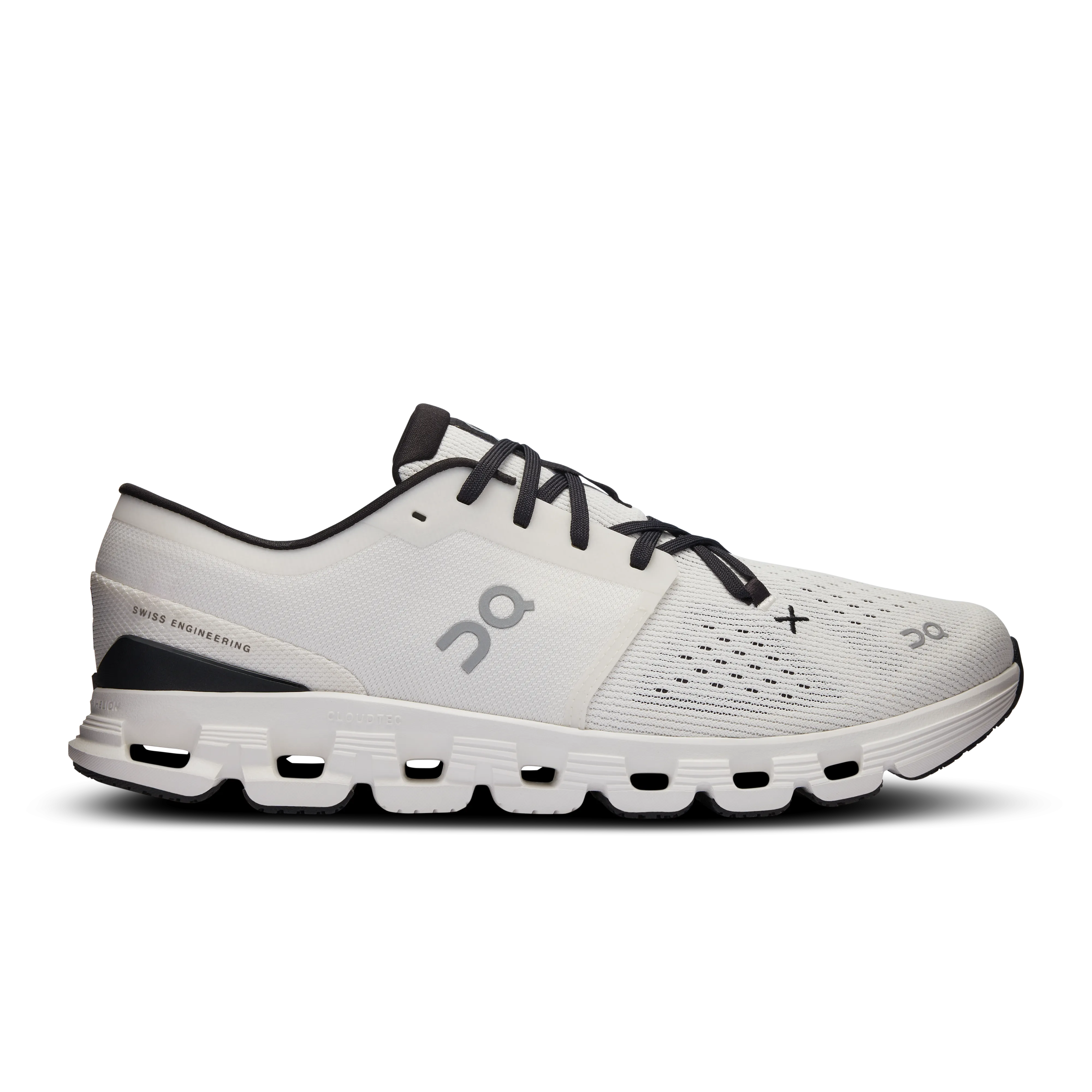 On Running Men's Cloud X 4 Shoes - Ivory / Black