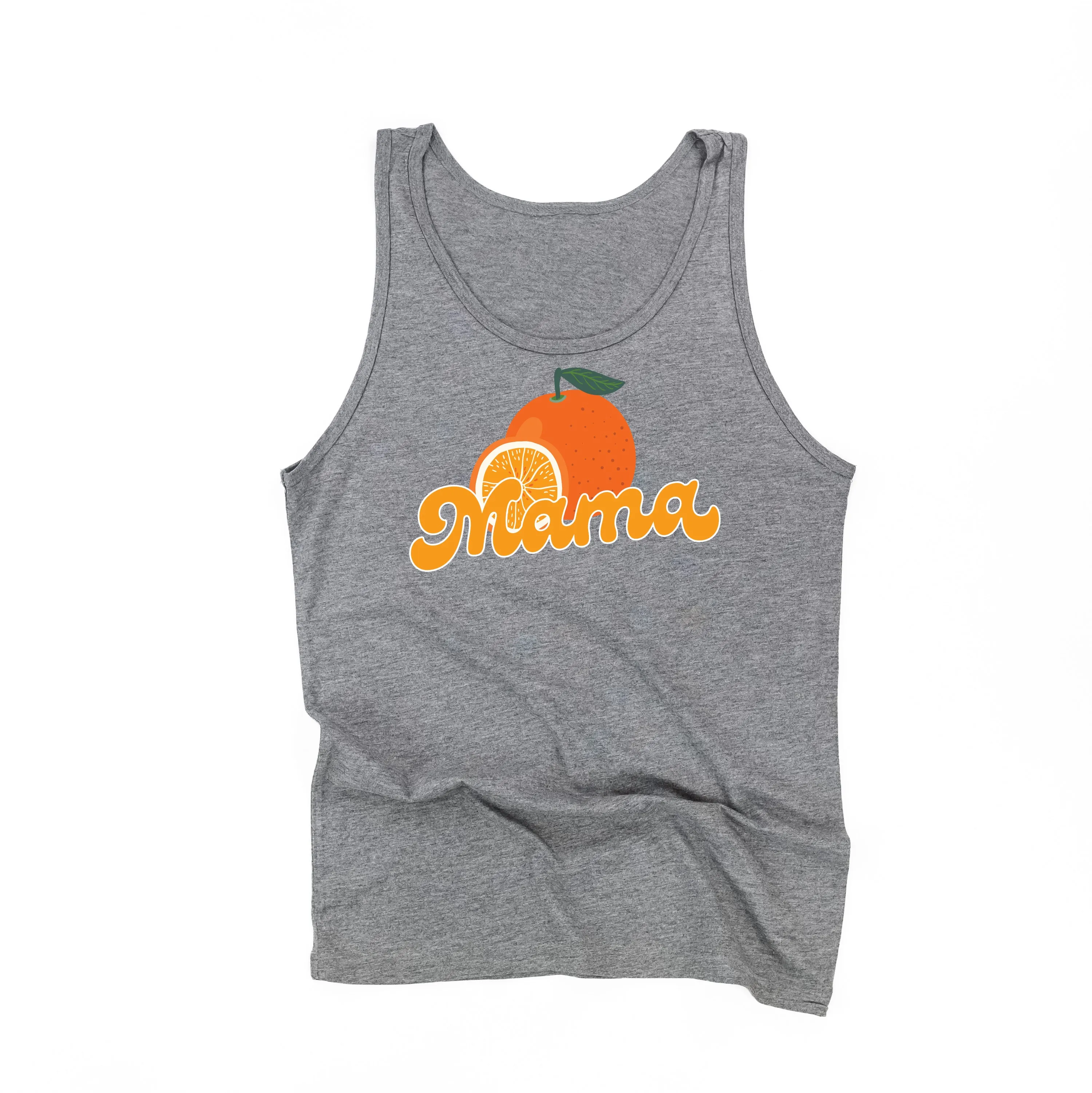 Orange - Mama - Unisex Jersey Tank