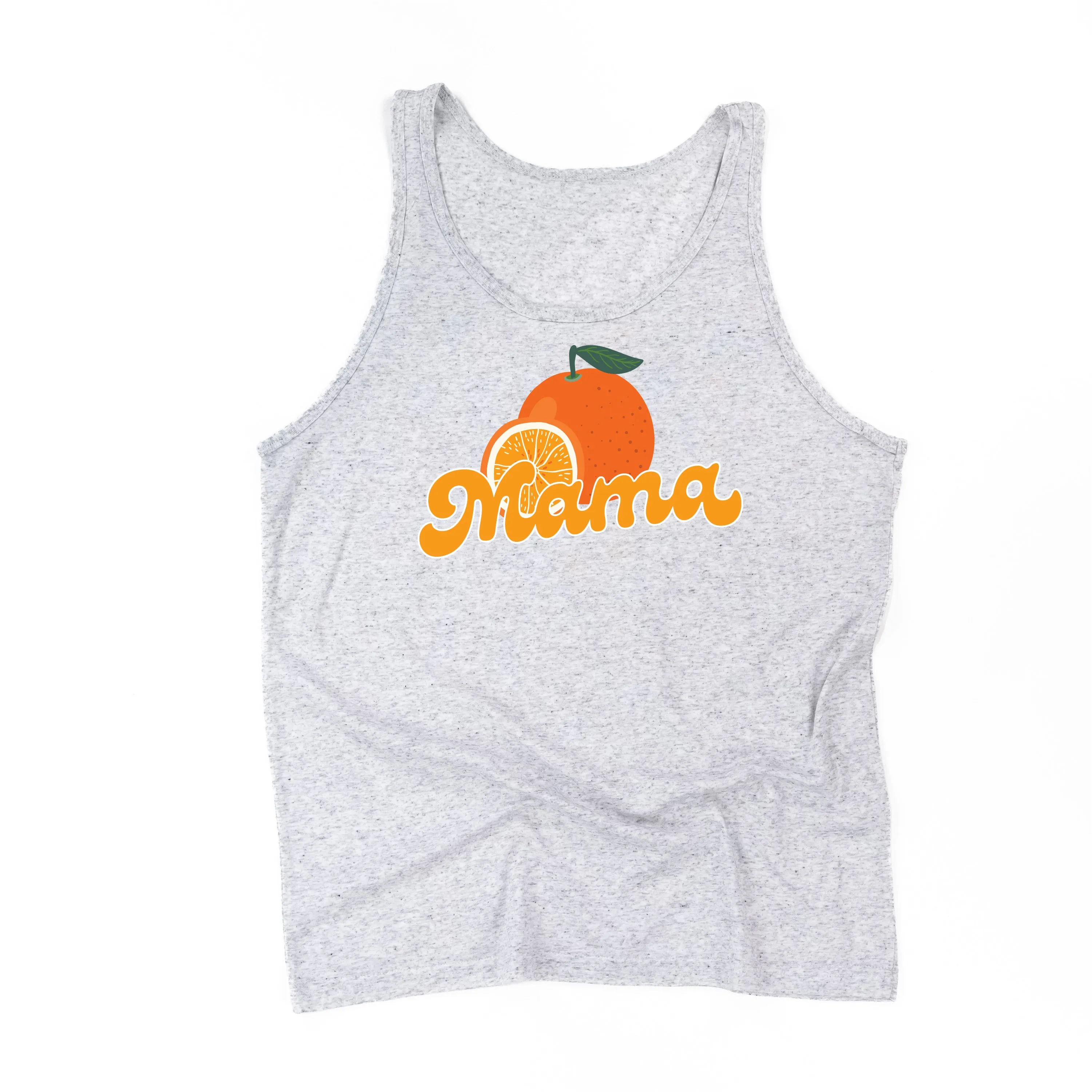 Orange - Mama - Unisex Jersey Tank