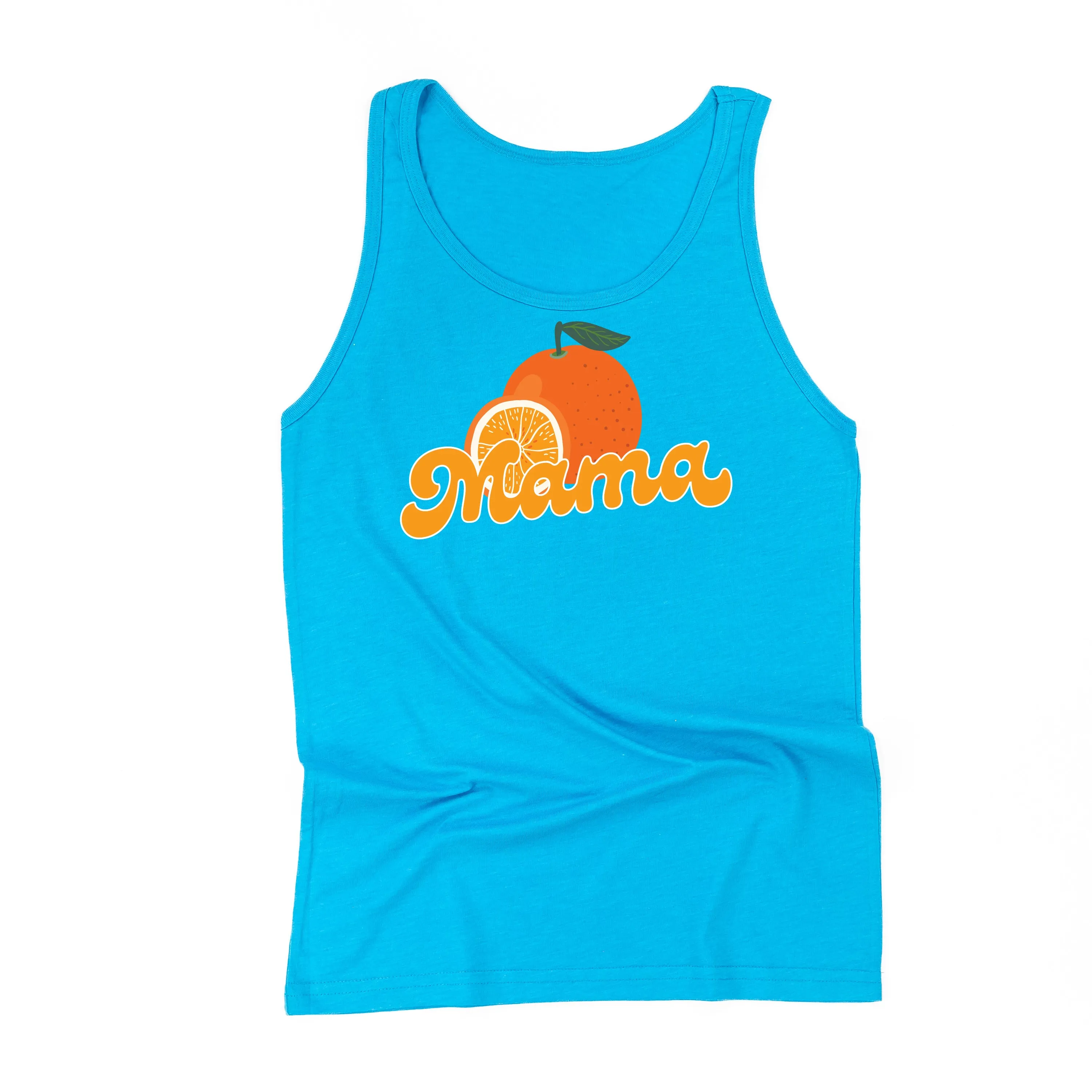 Orange - Mama - Unisex Jersey Tank