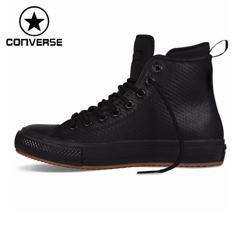 Original New Arrival  Converse chuck II boots Unisex Skateboarding Shoes leather Sneakers