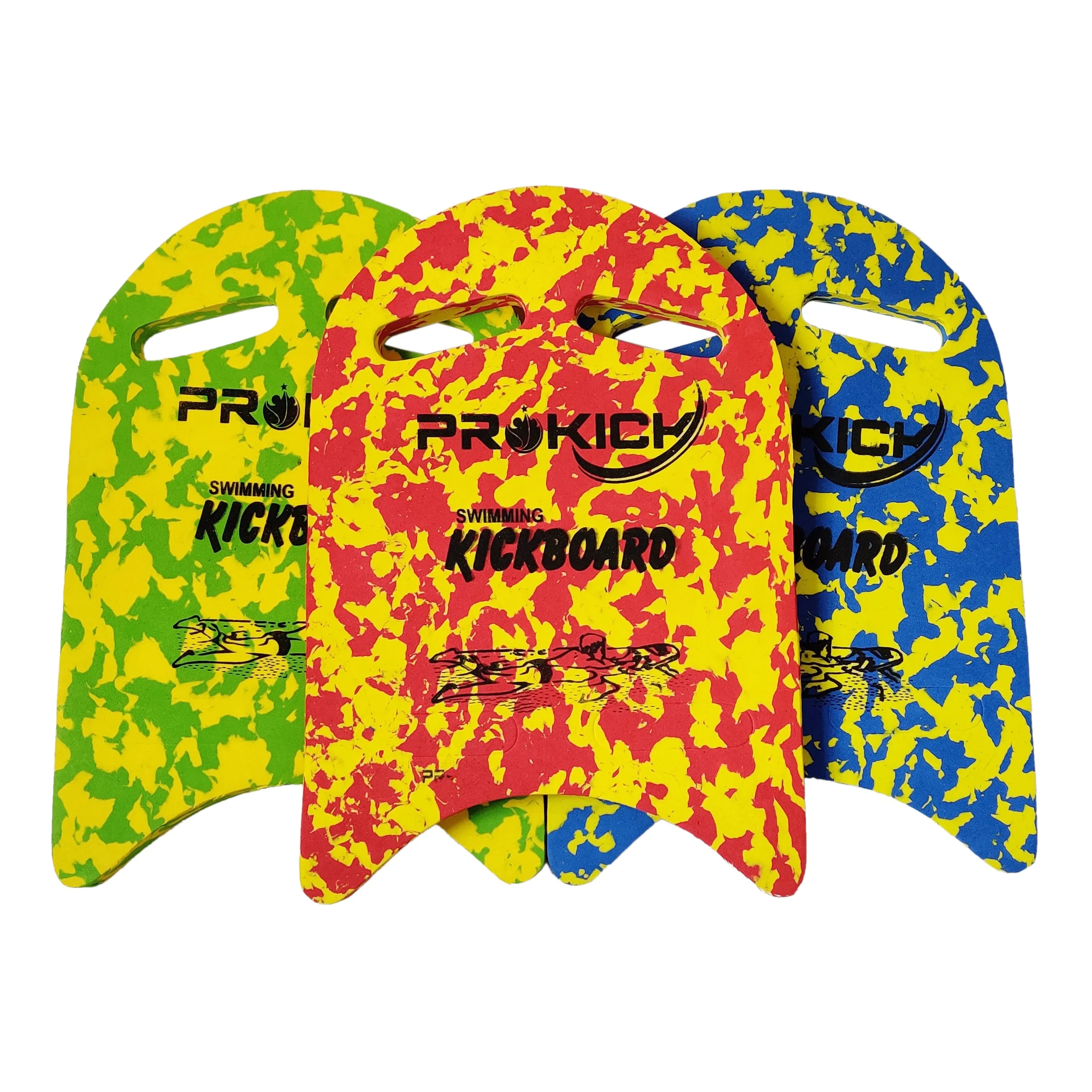 Prokick Unisex Adult Swimming Kickboard - Safe Training Aid Float Hand Board of Foam - Asorted Color