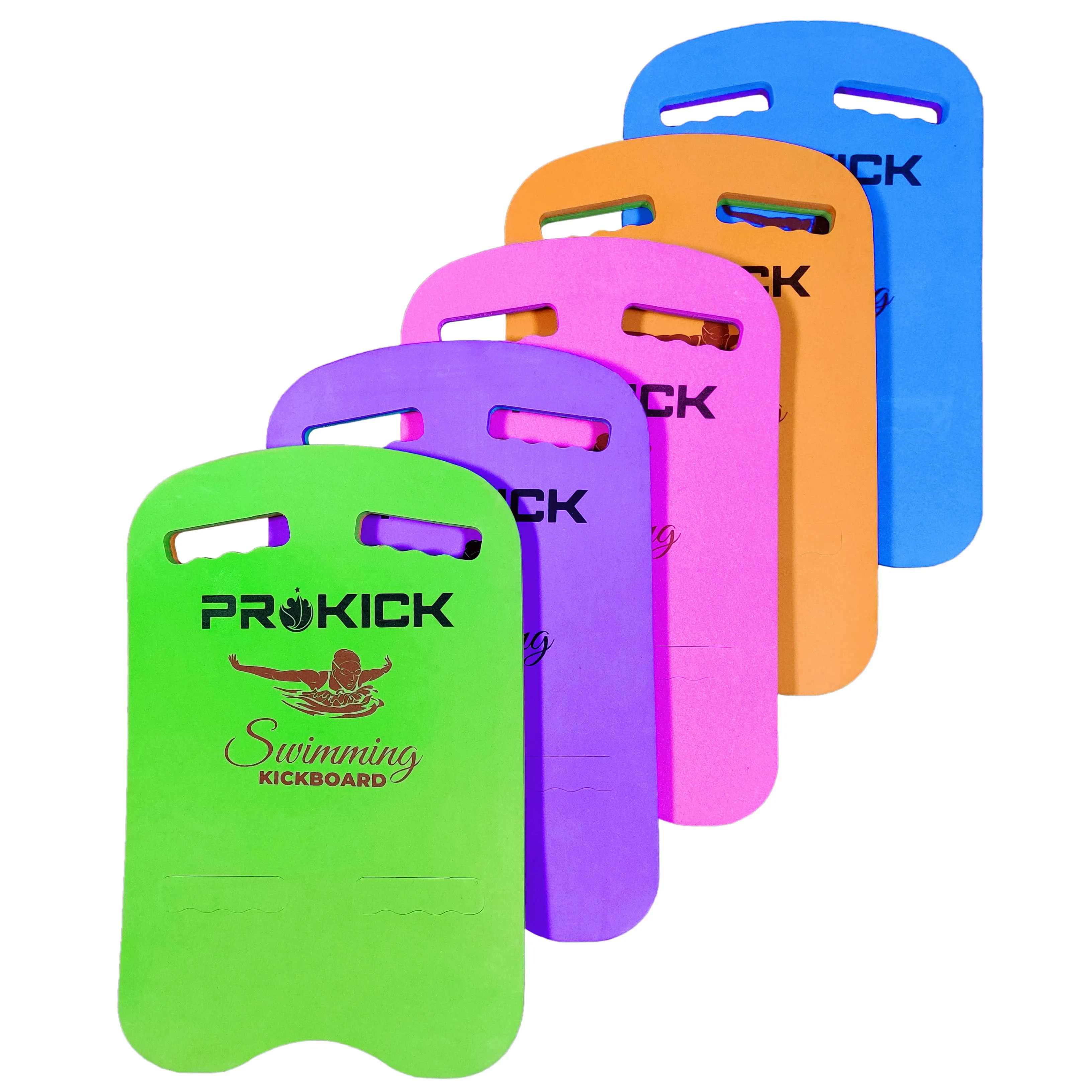 Prokick Unisex Adult Swimming Kickboard - Safe Training Aid Float Hand Board of Foam - Asorted Color